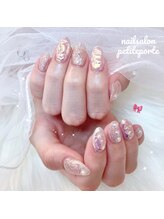 プティポルト(petite porte)/定額ちゅるん♪水面オーロラNail