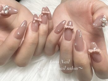 リノネイル(Lino Nail)/Ayaka's design/ワンホンネイル