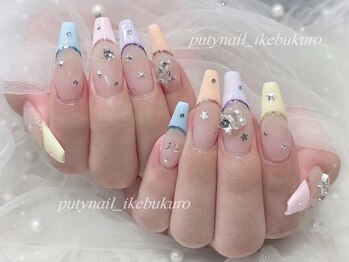 プティネイル 池袋(Puty Nail)の写真/【人気!スカルプやり放題】流行りのデザインもお任せください★美フォルムで魅せる指先に！持ち込みOK