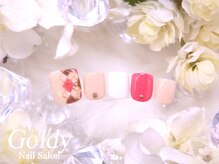ネイルサロン ゴールディ(NAIL SALON GOLDY)/FOOT華やかコース