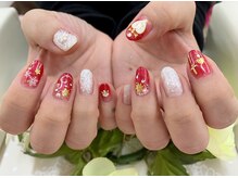 プルミエ ネイル(Premier Nail)/華やかネイル☆冬ネイル