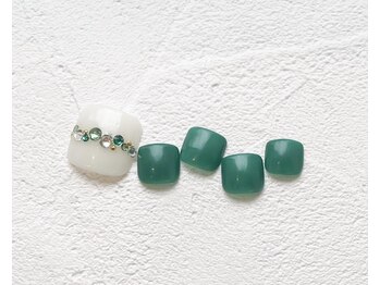 リーチェ ビューティアンドネイルサロン 大名店(Beauty&Nail Salon)/秋フットネイル☆