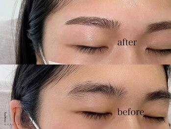 まつ毛エクステアンドネイル フィーカ 新松戸(FIKA)/美眉スタイリング(WAX脱毛含む)