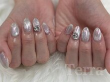 ネイルアンドまつげエクステ テラ 新宿店(Terra)/オーロラマグネットネイル