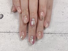 ネイル ビューティーマジック 葛西本店/チェック柄ネイル