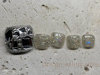 アトラ 本八幡店(attra)/フットネイル華やか11000円