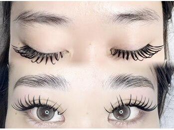 アムール(AMOUR)/眉毛×ダブルフラット付け放題