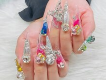リンネイル 新大久保店(Rin Nail)/#待ち込みデザインOK　#付け放題