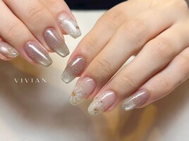 フラワー　マグネット