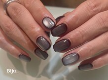 ビジュアンダー(Biju_)/ブルー × ブラウン