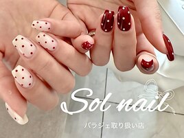 アシメトリードットネイル