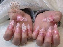 ウメネイルスタジオ(UME NAIL STUDIO)/ 長さだしやり放題×つけ放題