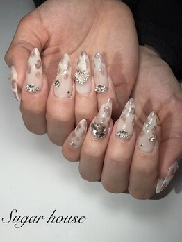 ヒョウ柄ネイル