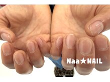 ナァネイル(Naa★NAIL)/自爪補強クリア☆