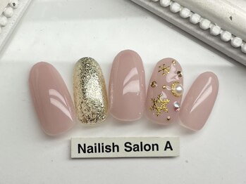 ネイリッシュサロン エー(Nailish Salon A)/冬のオフィスネイル