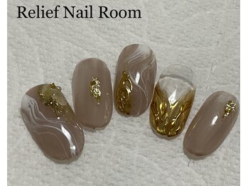 リリーフネイルルーム(RELiEF NAiL ROOM)/Simple Nail