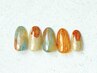 【シンプルからニュアンスアートまで♪】　定額デザイン　￥6600～￥9500