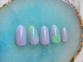 ネイルサロン フローリア(nail salon Florir)/パープルネイル