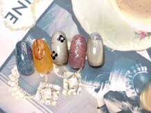 フルールソンネイル(fleur son nail)/4月定額デザインアート