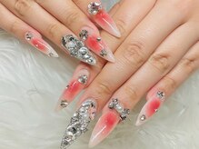リンネイル 新大久保店(Rin Nail)/#待ち込みデザインOK　#付け放題
