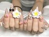 【チップスカルプ】アート＋パーツつけ放題コース¥15980→¥14980