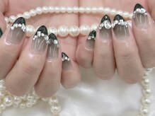 ハニービービー(Honey Bee Bee)/シースルブラックフレンチ