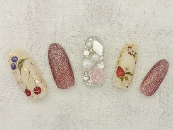 ネイルエイム(Nail eim)/春★埋め尽くし★フルーツ