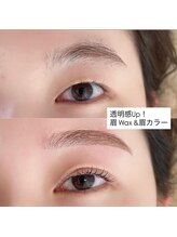 ラッシュアイナ(Lash aina)/眉 Wax＆カラー＋まつ毛パーマ