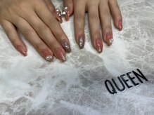 クイーン(Queen)/ 大人ニュアンスネイル