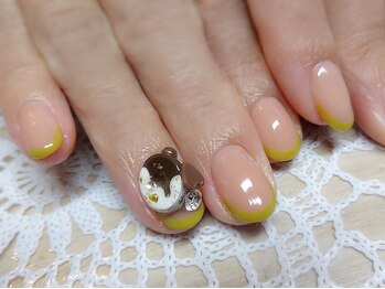 アミュリー ネイル アトリエ(Amury nail atelier)/バレンタイン♪チョコビジュー★