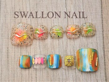 スワロンネイル(SWALLON NAIL)/フット★デザイン