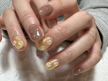 デューネイルスタジオ(dew nail studio)/ぷくぷくフラワー