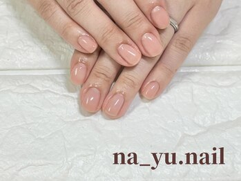 ナユネイル(na_yu.nail)/自爪風クリアネイル 122/122