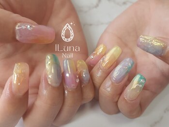 イルナ ネイル(ILuna Nail)の写真/【定額/お持ち込みデザイン大歓迎♪】カラー・パーツも種類豊富にご用意◎お好みのデザインに仕上げます！