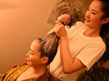 バリラ(BALIRA)の雰囲気（クリームバス♪目肩首のお疲れに効果的♪パソコン仕事の方に◎）