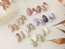 ビューティールームウィズ(beauty room w/)の雰囲気（シンプル系～季節感あるアートやデザイン豊富！長さ出しも可能♪）