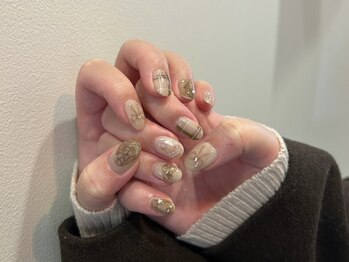 リット バイ セブンルックス 大宮東口店(Lit by 7LOOKS)/90分アート/8000/持ち込み