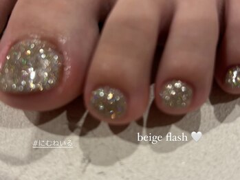 チャーム(charmu.)/フット フラッシュネイル