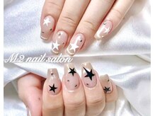 エムズ ネイルサロン(M2)/フレンチマグネットスターネイル