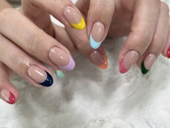 サニーヒルズ ウィズ マキア 藤沢(Sunny hills with MAQUIA)/カラフルフレンチ