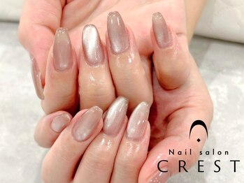 クレスト 桜川店(CREST)の写真/【大人可愛いシンプルマグネットが人気◎】店内サンプルから選べる上品デザインをご提案♪いつでもオフ無料