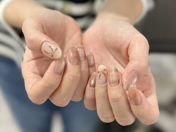 エスペラーンス 松原店(Esperance)の写真/【天美駅】シンプルだからこそ際立つ技術力★選べる【定額デザインコース】流行りのパーツやカラーも豊富◎