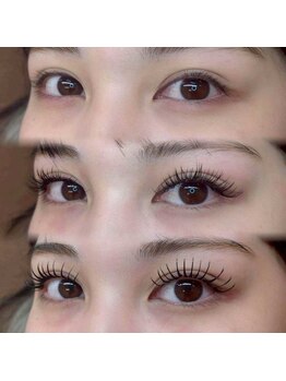 ミントラッシュ 立川店/LEDエクステ×まつげパーマ