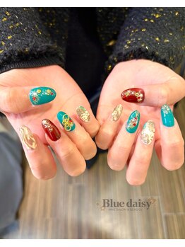 ブルーデイジー 栄本店(Blue daisy)/アプレ長さだし＊成人式ネイル