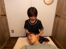 クマの冬眠 南川添店/施術風景