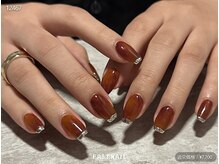 ファストネイル 関内店(FAST NAIL)/ミラーフレンチ×べっ甲ネイル