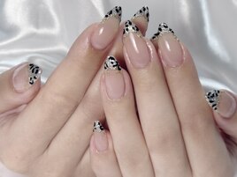 ヒョウ柄フレンチ