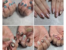 アレーズネイル(A'laise Nail)の雰囲気（マグネット・ミラーの種類が豊富です。）