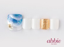ネイルサロン アビー 宮益坂店(abbie)/サマーフット　￥13002