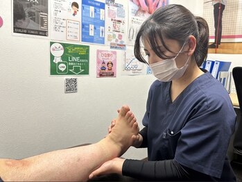 阿佐ヶ谷名倉堂鍼灸接骨院/足の症状の施術